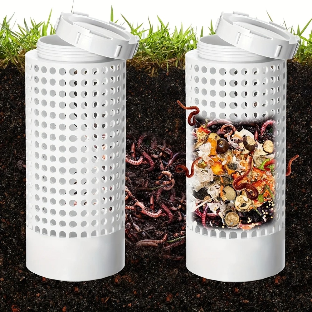 Compost Bin - Composter per vermi salvaspazio per piccoli