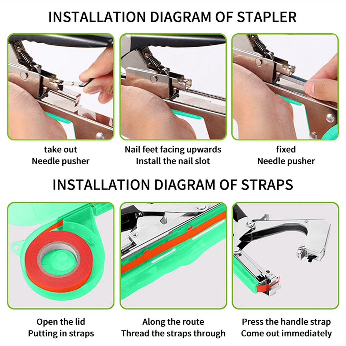 Gardening Hand Tools B&Q - LUCK Graffette per legatura rami di