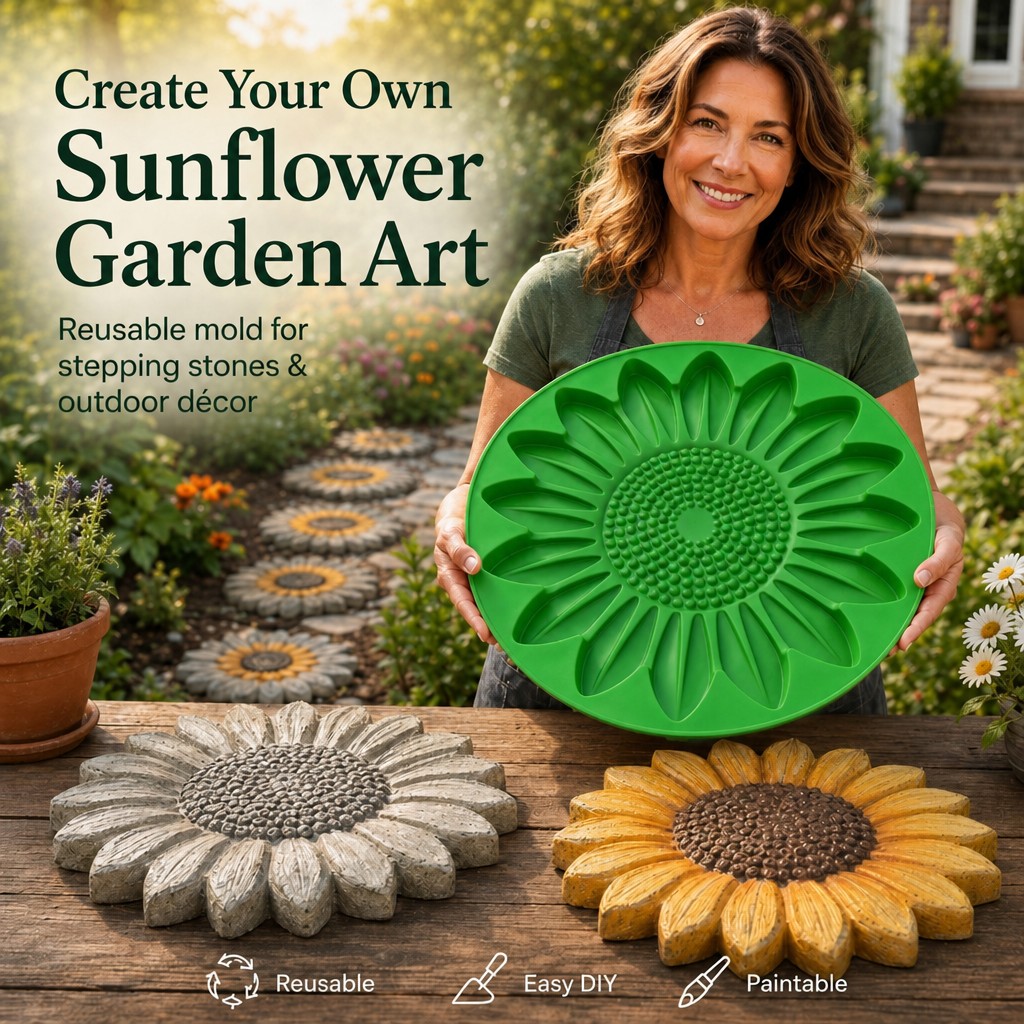 Gardening Tools Shop - Set di Stampi per Pietre da