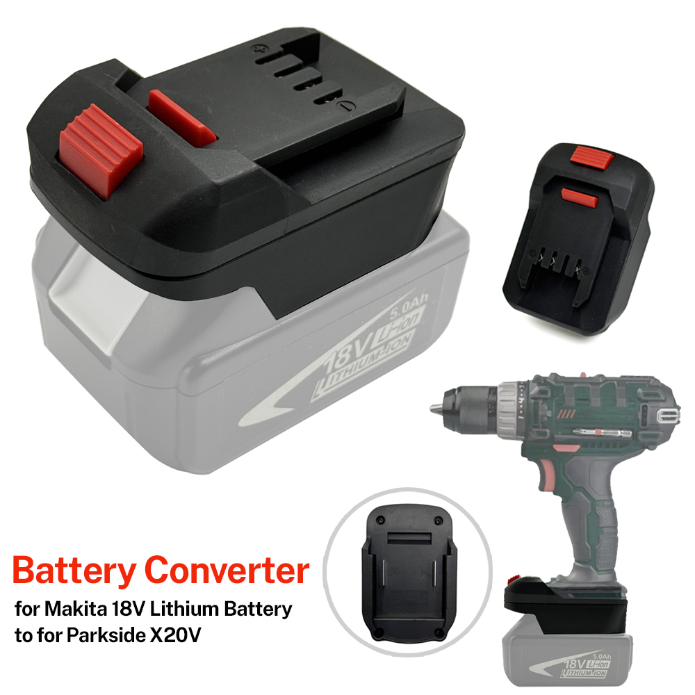 Gardening Tools Lidl - Adattatore convertitore per batteria agli ioni