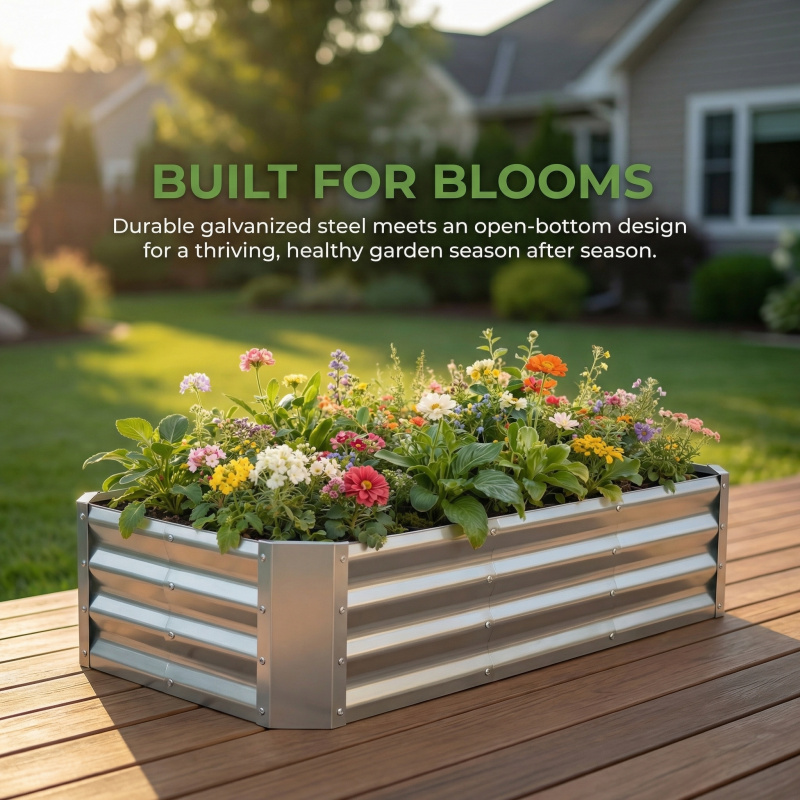 Gardening Tools Box - Ampio kit per aiuole da giardino