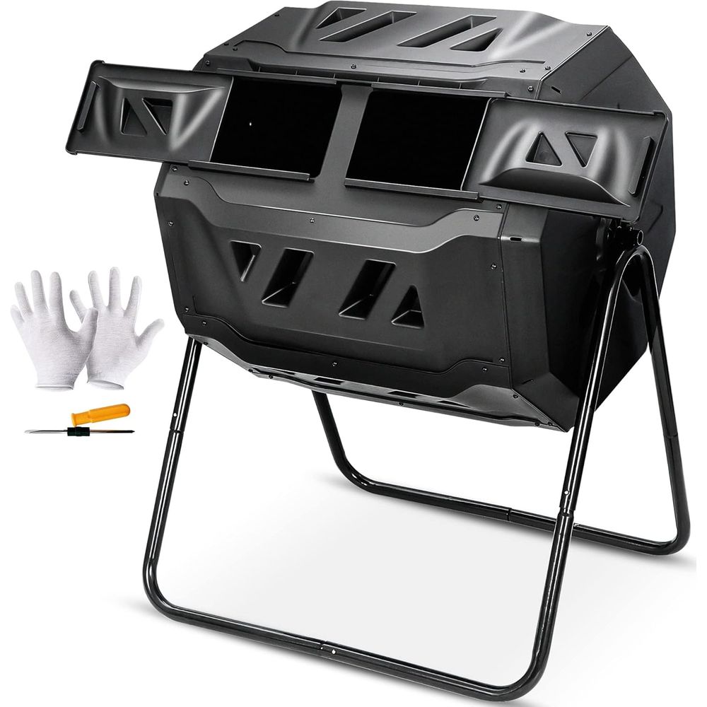 Compost Bin - Compostiera Rotante da 43 Galloni a