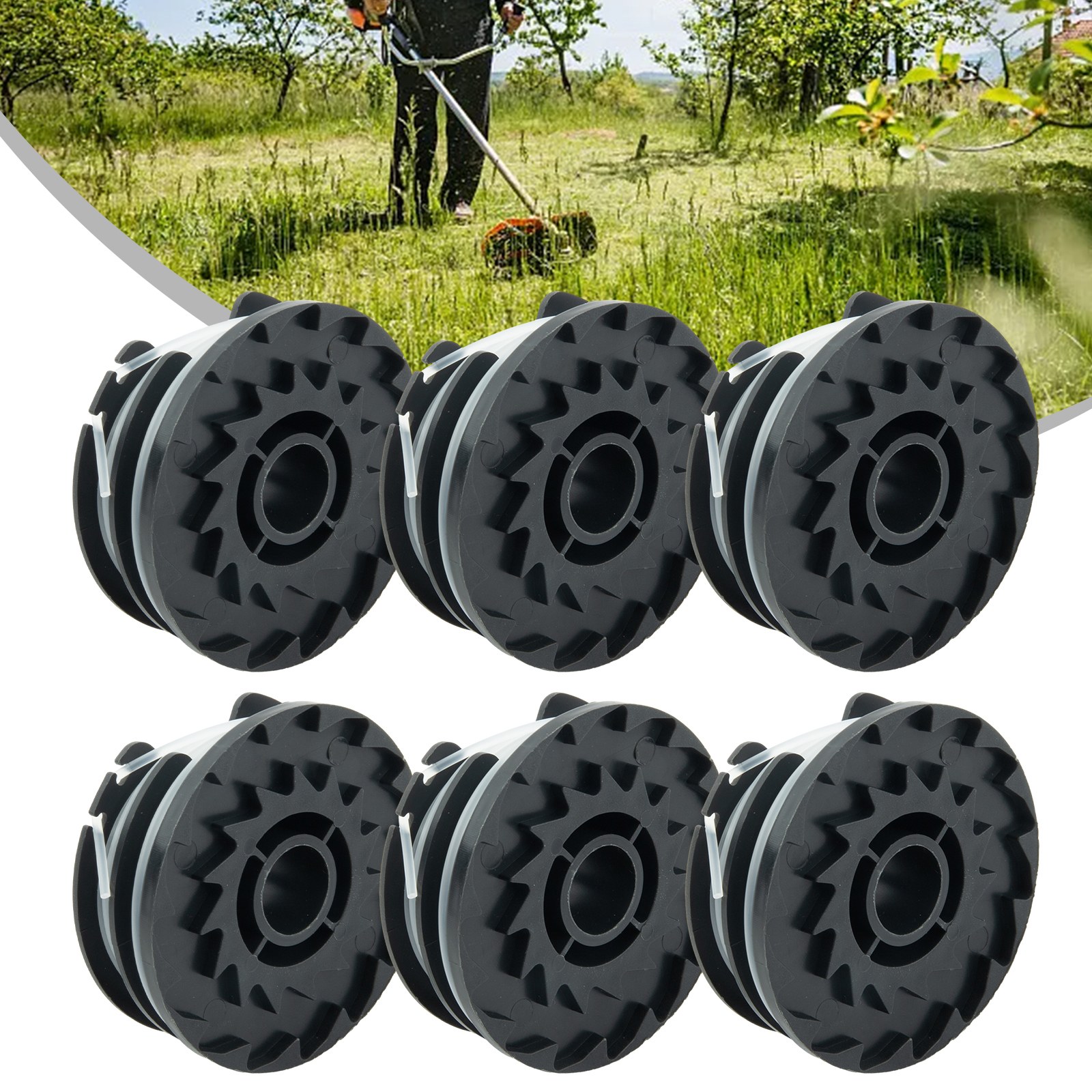 Gardening Tools Lidl - Bobine filettate portatili da 1/6 pezzi