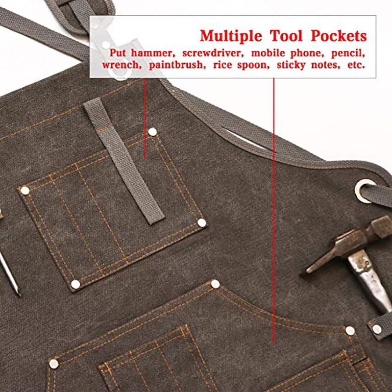 Grembiule moderno semplice in  - Gardening Tools Logo recensione e prezzo