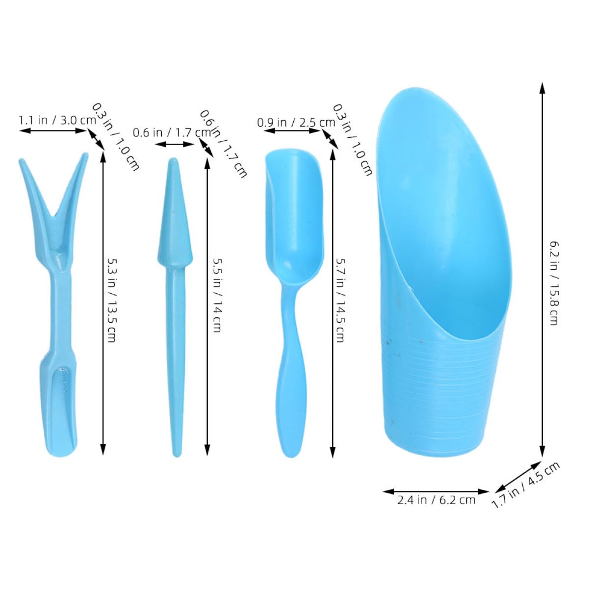 4 pz/set, plastica durevole se - Gardening Tools Shop recensione e prezzo