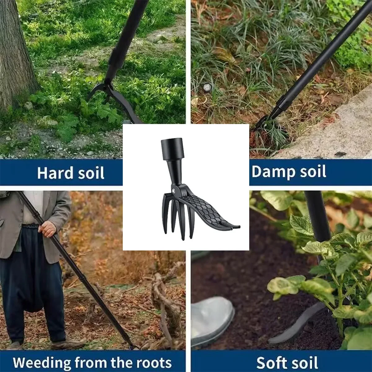 Stand Up Weed Puller Tool con  - Weed Puller recensione e prezzo