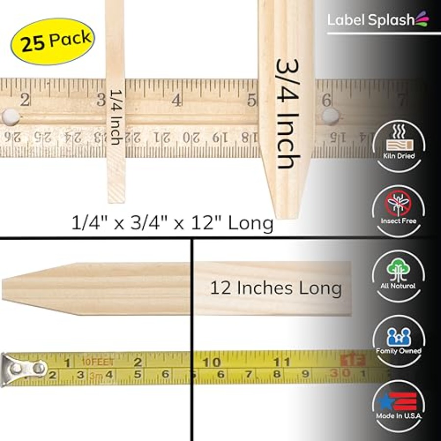 Confezione da 25 picchetti da  - Garden Row Marker recensione e prezzo