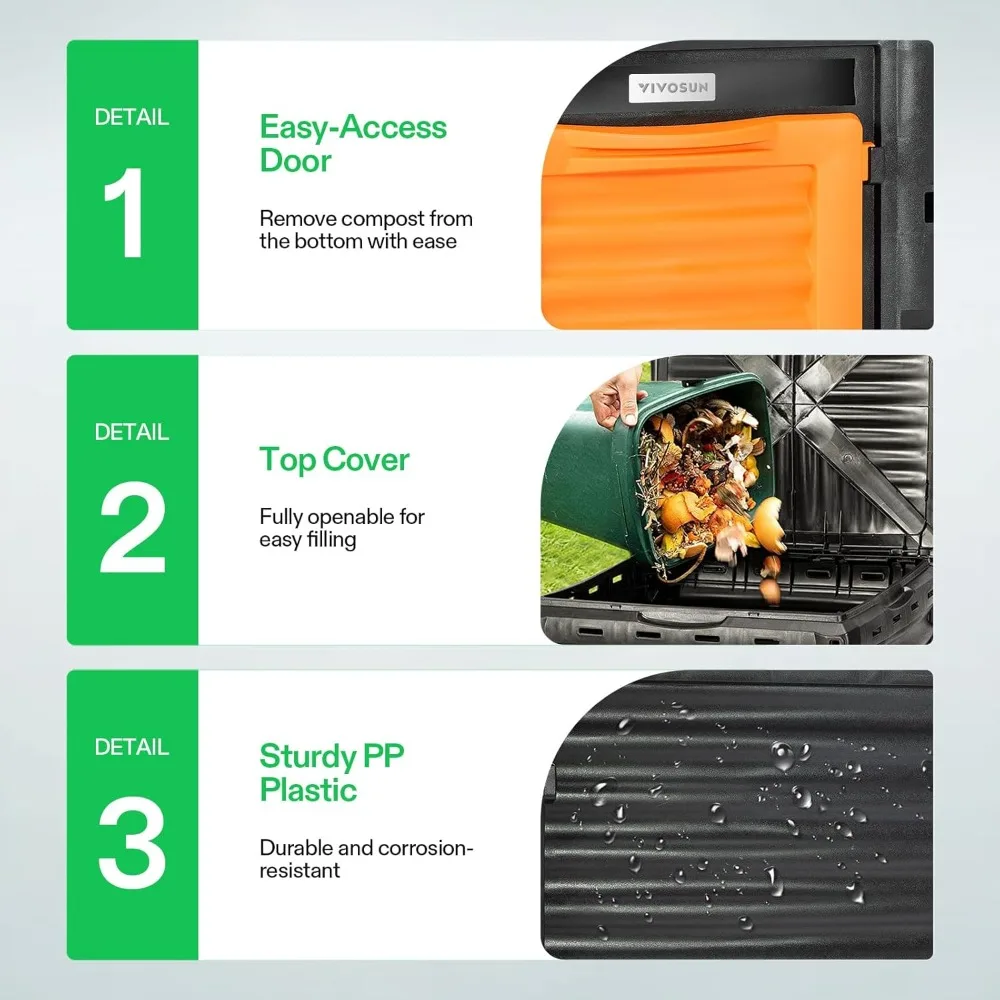 Contenitore per compostaggio d - Compost Bin recensione e prezzo