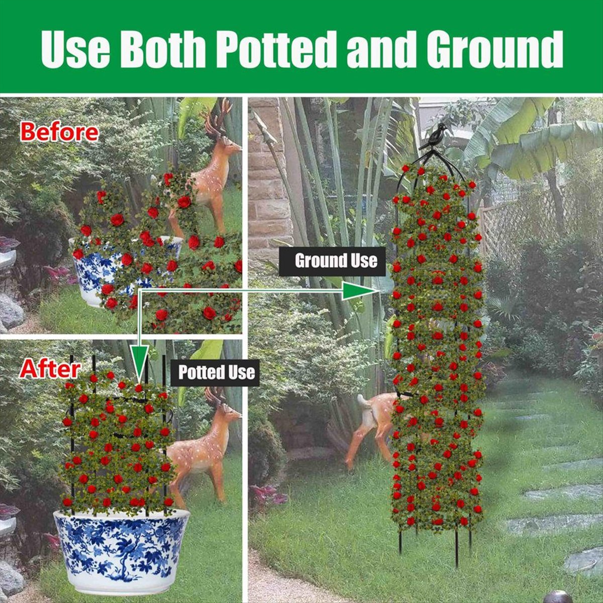 AT16 Obelisco per Piante Rampi - Gardening Hand Tools B&Q recensione e prezzo