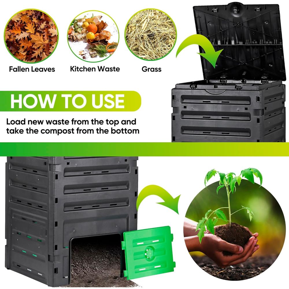 Compostiera da Giardino da 120 - Compost Bin recensione e prezzo