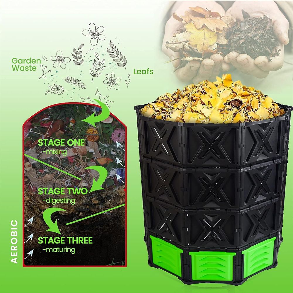Bidone per compost grande XXL  - Compost Bin recensione e prezzo