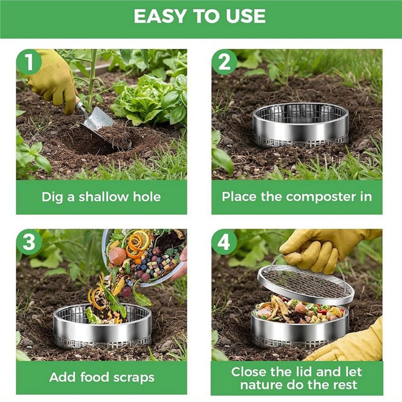 BAAG-2Pack Composter per Vermi - Compost Bin recensione e prezzo