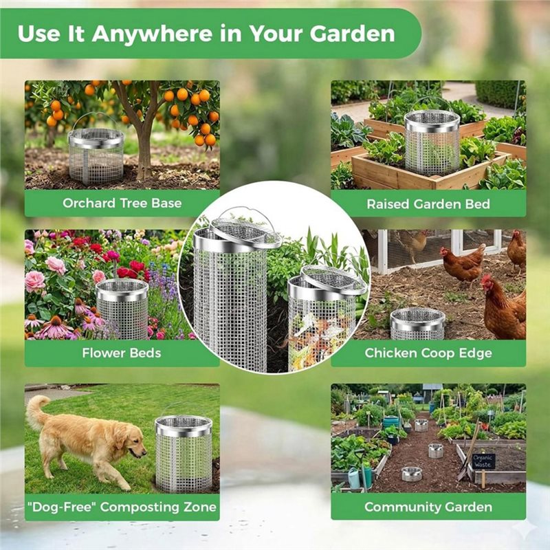 BAAG-2Pack Composter per Vermi - Compost Bin recensione e prezzo