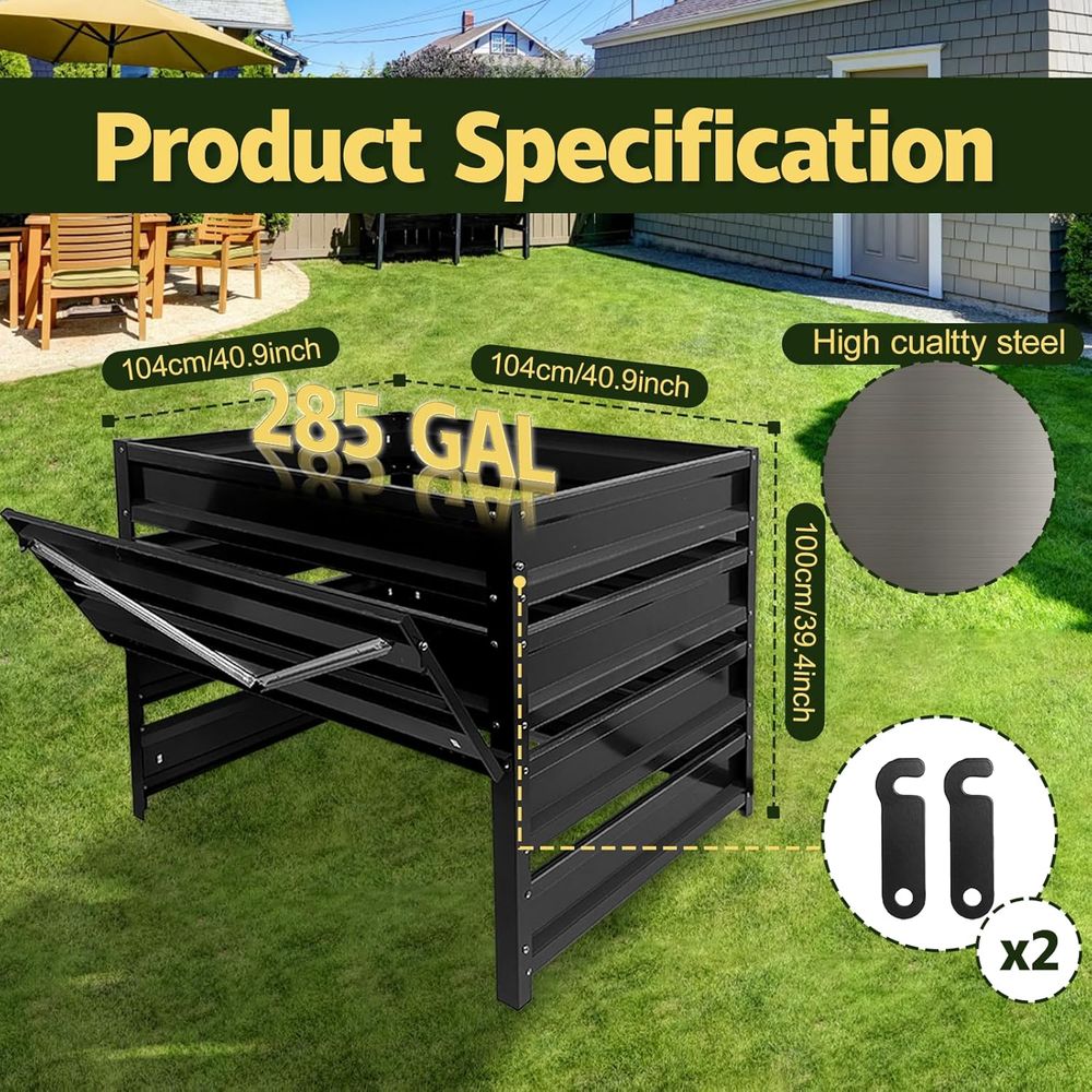 Contenitore per compost da est - Compost Bin recensione e prezzo