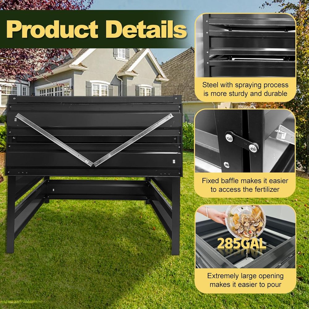 Contenitore per compost da est - Compost Bin recensione e prezzo