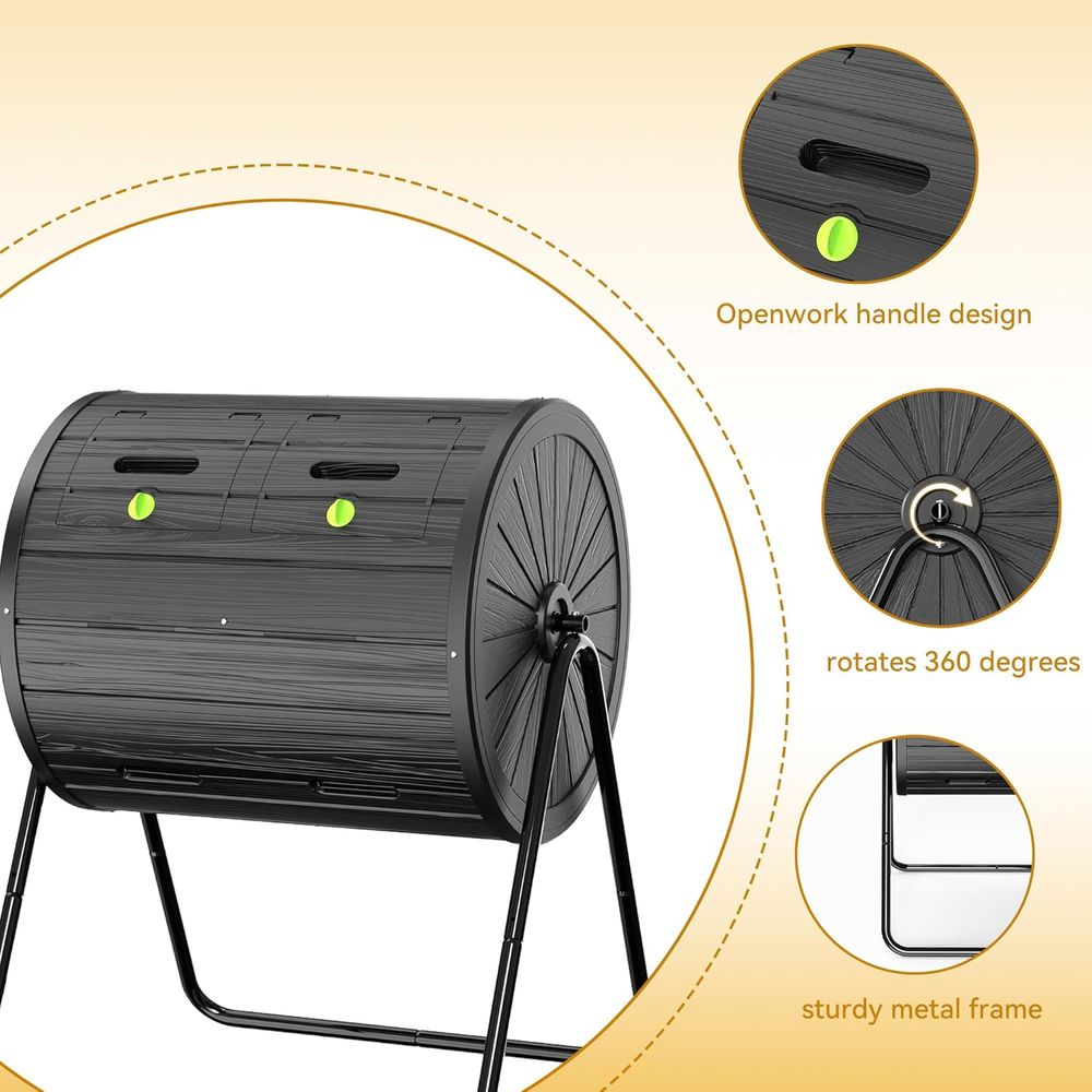 Compostiera a Doppia Camera da - Compost Bin recensione e prezzo