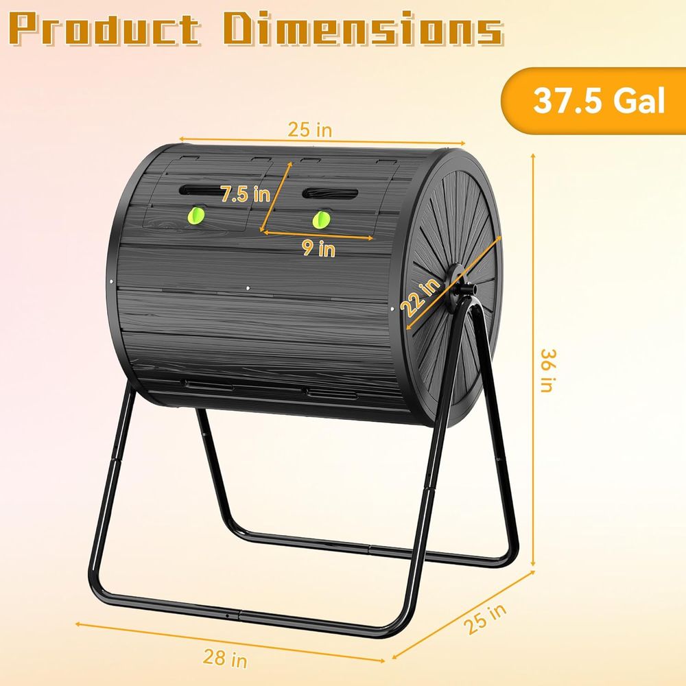 Compostiera a Doppia Camera da - Compost Bin recensione e prezzo
