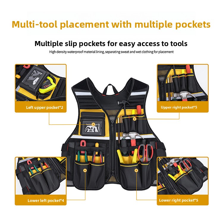 Gilet Multitasche Personalizza - Gardening Tools Logo recensione e prezzo