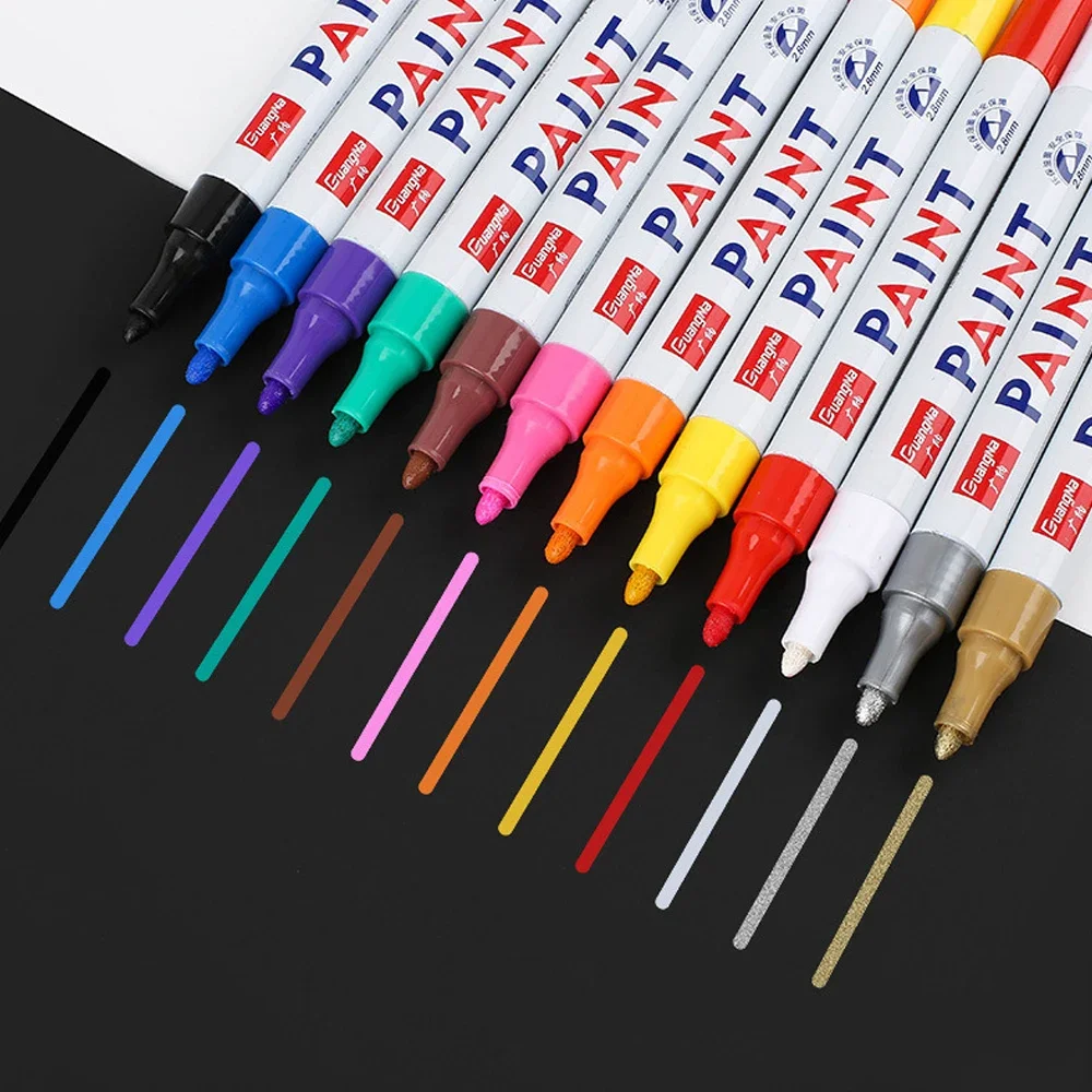 1-12 pezzi penna di vernice pe - Garden Row Marker recensione e prezzo
