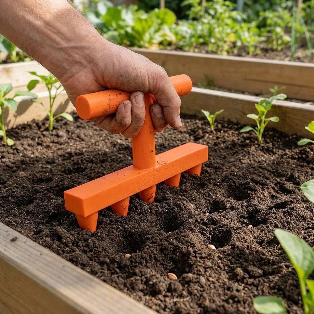 Seminatrice Manuale a 5 Punte  - Garden Row Marker recensione e prezzo