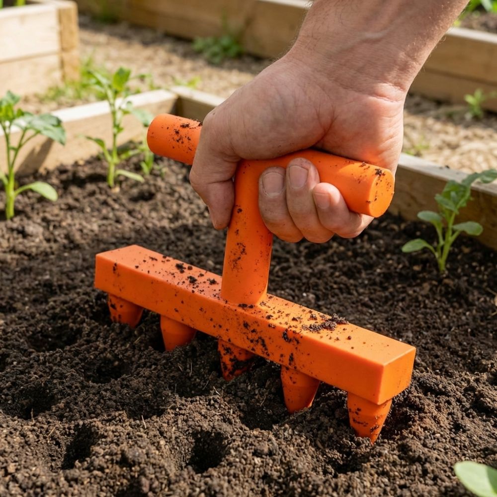 Seminatrice Manuale a 5 Punte  - Garden Row Marker recensione e prezzo