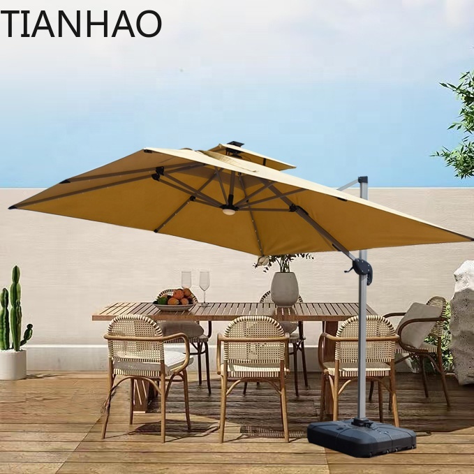 Ombrellone grande a sbalzo 3 * - Gardening Tools Logo recensione e prezzo
